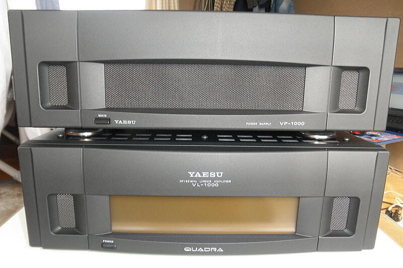 yaesu VL-1000/VP-1000 第一級アマチュア無線技士免許と落成検査合格が必要